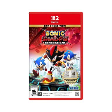 SONIC X SHADOWS GENERATION EDICION DAY ONE NINTENDO SWITCH 2 LATAM - 1