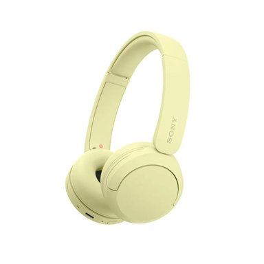 AUDIFONOS SONY INALAMBRICOS BLUETOOTH WH-CH520 AMARILLO - 1