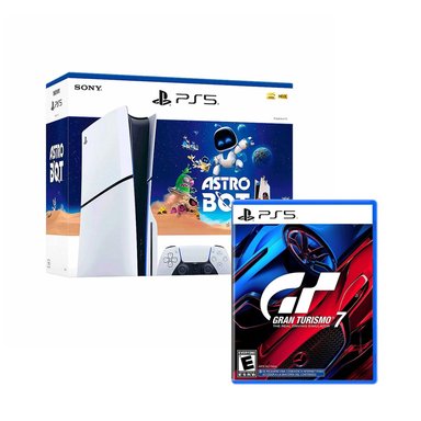 CONSOLA PLAYSTATION 5 SLIM CON LECTORA BUNDLE ASTROBOT 1TB + GRAN TURISMO 7 - 1