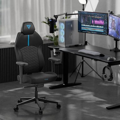 SILLA GAMER THUNDERX3 SOLO 360 RACER BLUE - 4