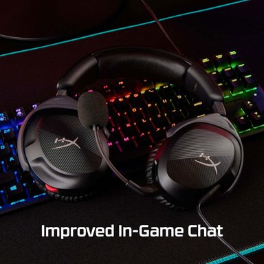 AUDÍFONOS GAMER ALÁMBRICOS HYPERX CLOUD STINGER 2 NEGRO - 2