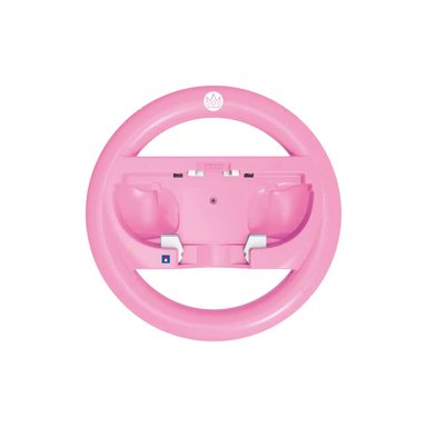 TIMON HORI-MARIO KART WORLD RACING WHEEL PEACH PARA NINTENDO SWITCH 2 NSX-089U - 1