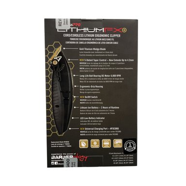 CORTADORA BARBEROLOGY FX673NS LITHIUM FX - 5