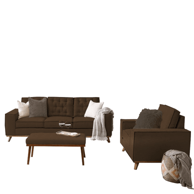 JUEGO SALA HOME PREMIUM KLOE 3 1 + BANQUETA