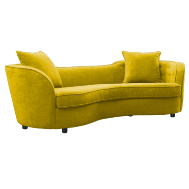 SOFA HOME PREMIUM SARA 3 CUERPOS AMARILLO