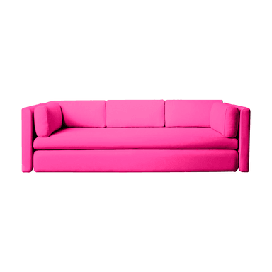 SOFA HOME PREMIUM BARBIE 3 CUERPOS FUCSIA
