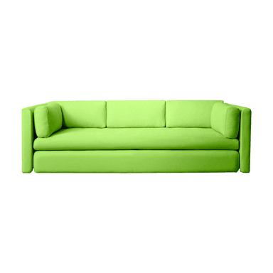SOFA HOME PREMIUM BARBIE 3 CUERPOS VERDE MANZANA