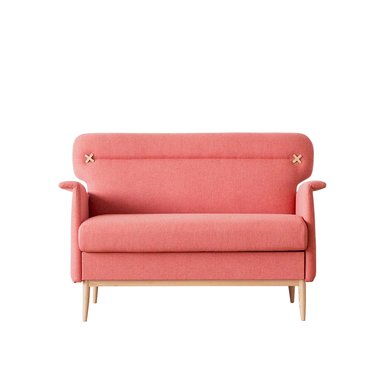 SOFA HOME PREMIUM FRUNA 2 CUERPOS SALMÓN