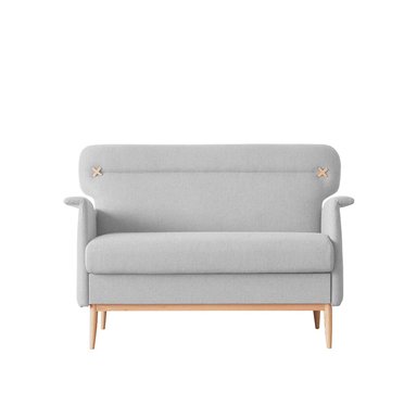 SOFA HOME PREMIUM FRUNA 2 CUERPOS PLATA