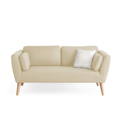 SOFA HOME PREMIUM SONRISE 2 CUERPOS BEIGE