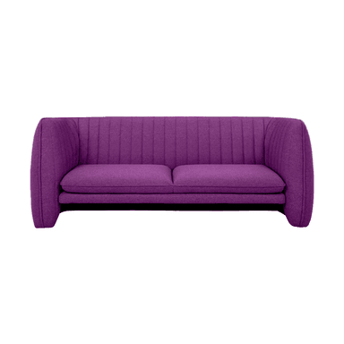 SOFA HOME PREMIUM BUNNY 2 CUERPOS MORADO
