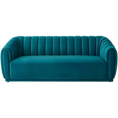 SOFA HOME PREMIUM VETINNA 2 CUERPOS TURQUESA