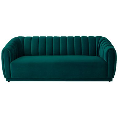 SOFA HOME PREMIUM VETINNA 2 CUERPOS ESMERALDA