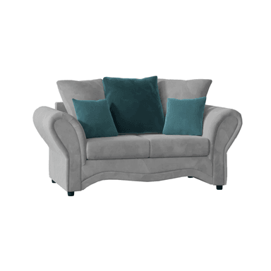 SOFA HOME PREMIUM LASSO 2 CUERPOS PLATA