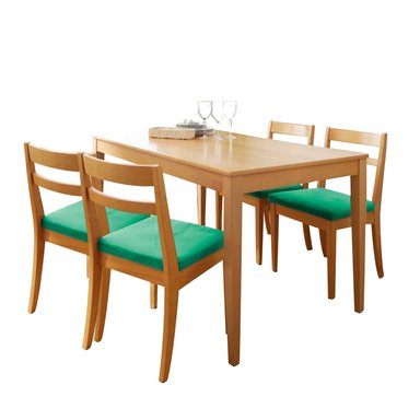 JUEGO DE COMEDOR HOME PREMIUM MARCELO 4 SILLAS