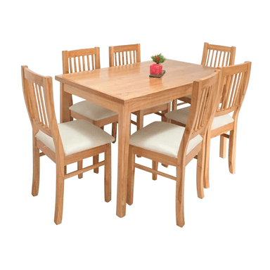 JUEGO DE COMEDOR HOME PREMIUM VILMA 6 SILLAS