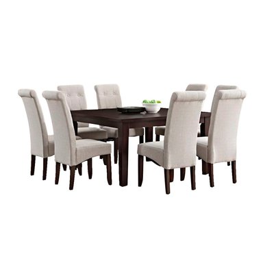 JUEGO DE COMEDOR HOME PREMIUM VERUSKA 8 SILLAS