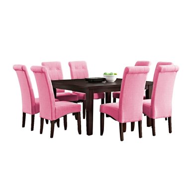 JUEGO DE COMEDOR HOME PREMIUM VERUSKA 8 SILLAS