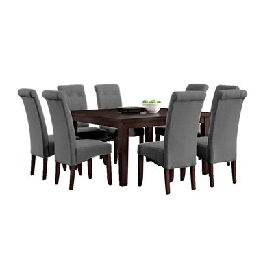 JUEGO DE COMEDOR HOME PREMIUM VERUSKA 8 SILLAS