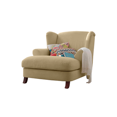 SILLÓN HOME PREMIUM BRANDY MORADO