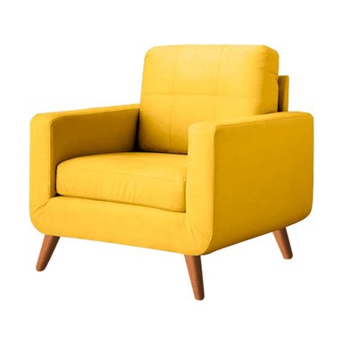 BUTACA HOME PREMIUM SARAI AMARILLO