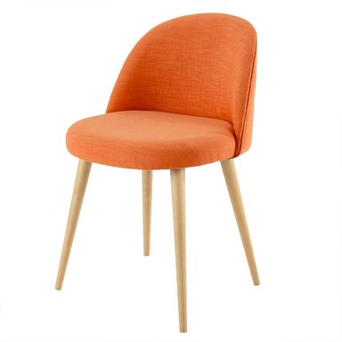SILLA HOME PREMIUM MERY NARANJA VINTAGE
