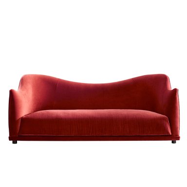 SOFA HOME PREMIUM DINO 3 CUERPOS ROJO