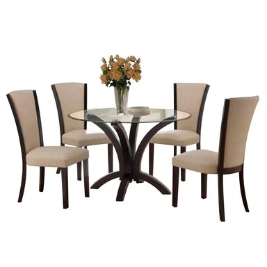 JUEGO DE COMEDOR HOME PREMIUM ESPERANZA 4 SILLAS