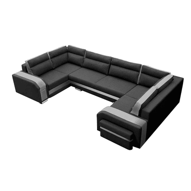 SECCIONAL HOME PREMIUM ANASTASIA + PUFF