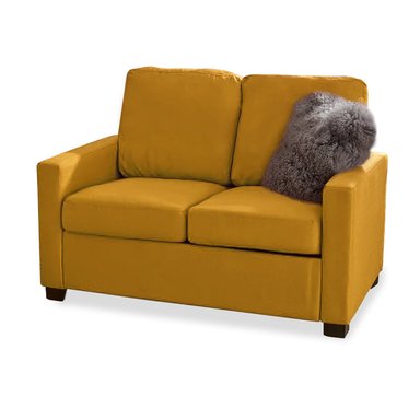 SOFÁ HOME PREMIUM TITO 2 CUERPOS MOSTAZA