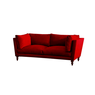 SOFA HOME PREMIUM MELODY 2 CUERPOS ROJO