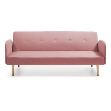 SOFA CAMA HOME PREMIUM NIVEA ROSA