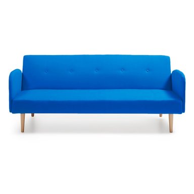 SOFA CAMA HOME PREMIUM NIVEA AZUL ELÉCTRICO