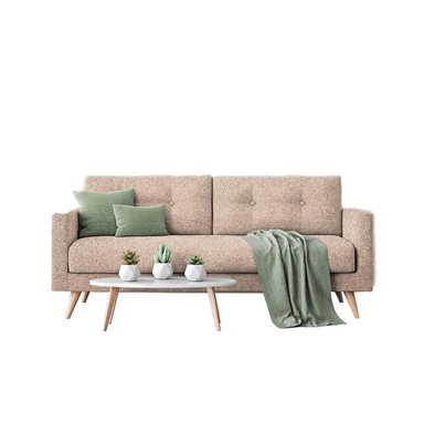 SOFA HOME PREMIUM BURCU 2 CUERPOS PALO ROSA