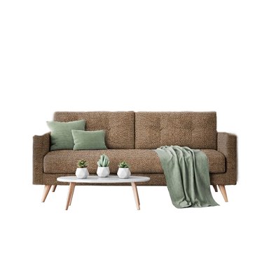 SOFA HOME PREMIUM BURCU 2 CUERPOS CAMEL