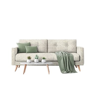 SOFA HOME PREMIUM BURCU 2 CUERPOS PLATA