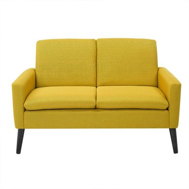 SOFA HOME PREMIUM TAMY 2 CUERPOS AMARILLO