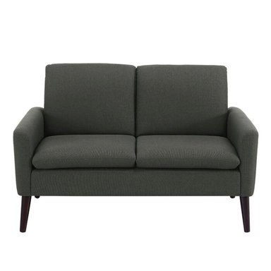SOFA HOME PREMIUM TAMY 2 CUERPOS GRIS OSCURO
