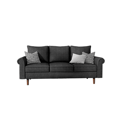 SOFA HOME PREMIUM VIRGINIA 3 CUERPOS GRIS