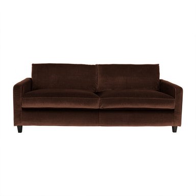 SOFA HOME PREMIUM RITA 3 CUERPOS MARRÓN