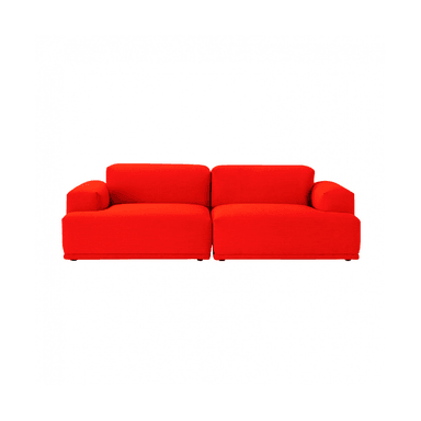 SOFA HOME PREMIUM GIN 3 CUERPOS ROJO ARMABLE