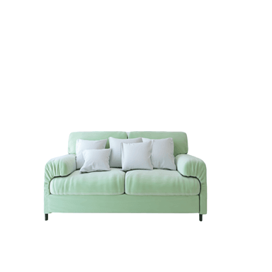 SOFÁ HOME PREMIUM SELEN 2 CUERPOS VERDE AGUA