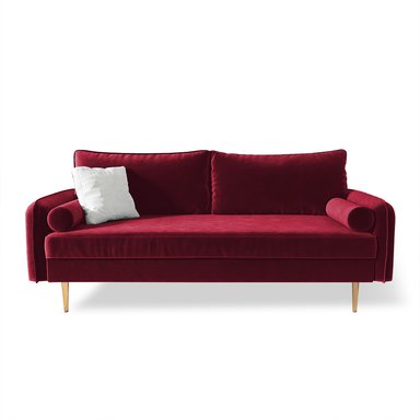 SOFA HOME PREMIUM FINLAND 3 CUERPOS ROJO