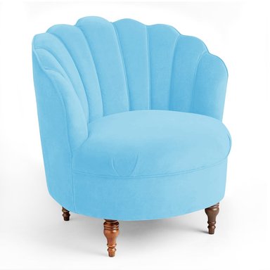 SILLÓN HOME PREMIUM CIELITO CELESTE CLARO