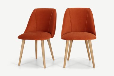 SILLA HOME PREMIUM GLANZ NARANJA