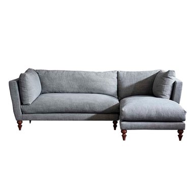 SECCIONAL HOME PREMIUM ANGELINA GRIS DERECHO