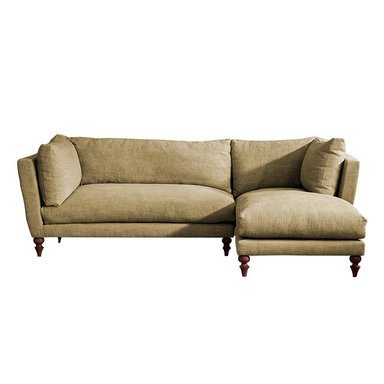 SECCIONAL HOME PREMIUM ANGELINA BEIGE DERECHO