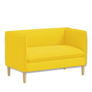 SOFA HOME PREMIUM RAUD 2 CUERPOS AMARILLO