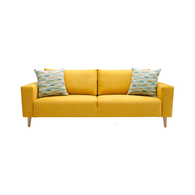 SOFA HOME PREMIUM PACIFICUS 3 CUERPOS AMARILLO