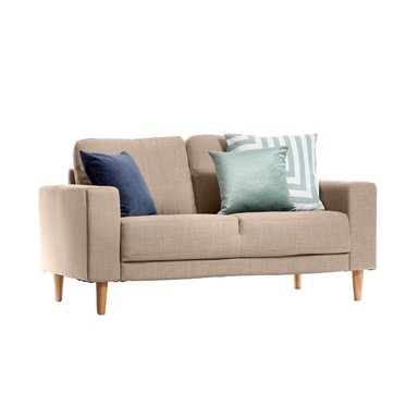 SOFA HOME PREMIUM LIBRA 2 CUERPOS BEIGE